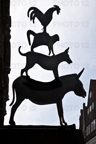 Bremen Town Musicians by Gerhard Marcks