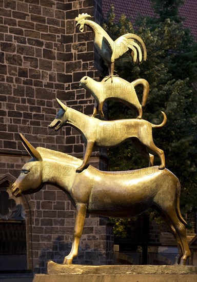 Bremen Town Musicians by Gerhard Marcks