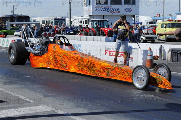 Nitro fuel race car