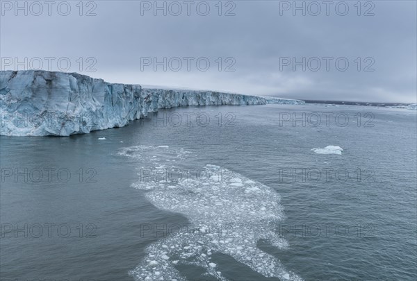 Very huge glacier on Mc Clintok or Klintok Island