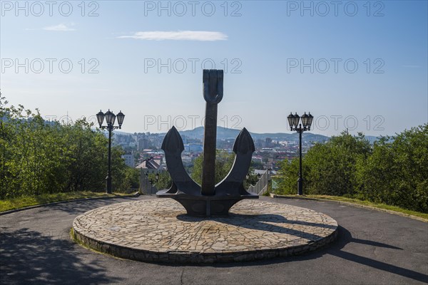 Monument of sailors of the Kursk in Murmansk