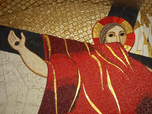 Mosaic in the Basilica of San Pio di Pietrelcina