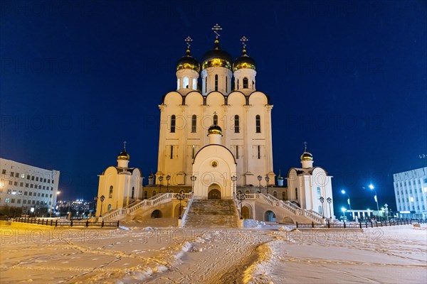 Orthodox church of the Trinity in Magadan