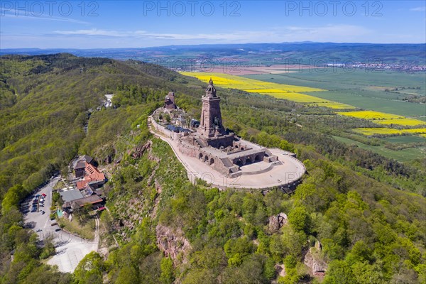 Aerial of the Kyffhaeuser Monument