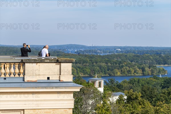 Viewing platform in the Belvedere on the Pfingstberg