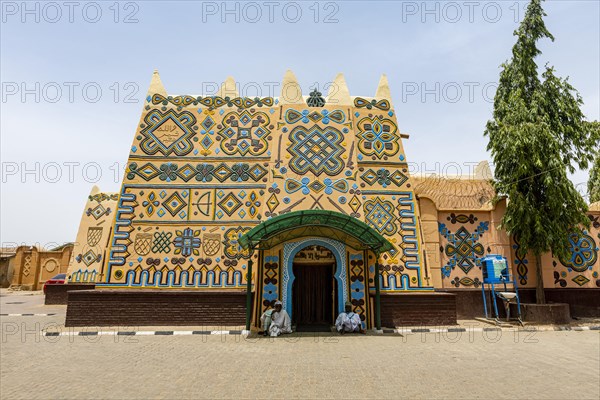 Colourful EmirÂ´s palace