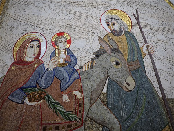 Mosaic in the Basilica of San Pio di Pietrelcina