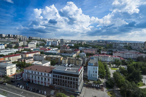 Overlook over Murmansk