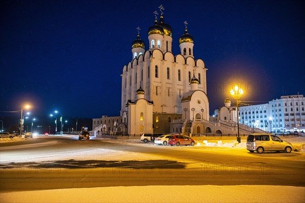 Orthodox church of the Trinity in Magadan