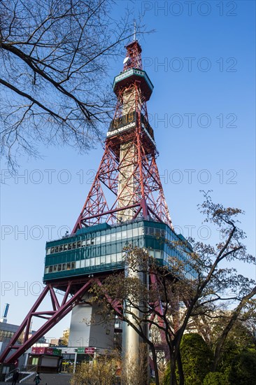 TV tower in downtown Sapporo