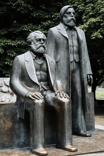 Monument to Karl Marx and Friedrich Engels