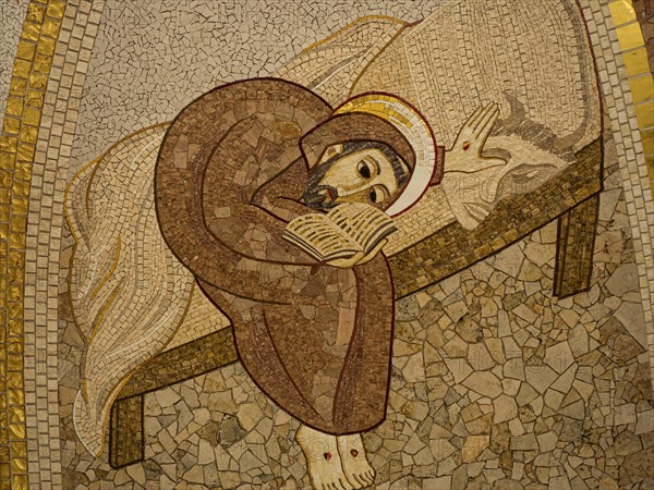 Mosaic in the Basilica of San Pio di Pietrelcina