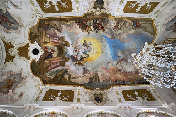 Ceiling frescoes