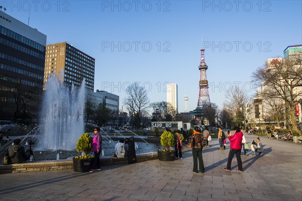 TV tower in downtown Sapporo