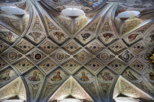 Coffered ceiling