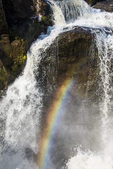 Rainbow in the Murchison Falls