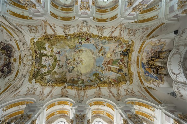 Ceiling frescoes