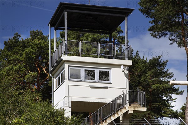 Observation Tower in Ponit Alpha on the former German-German border