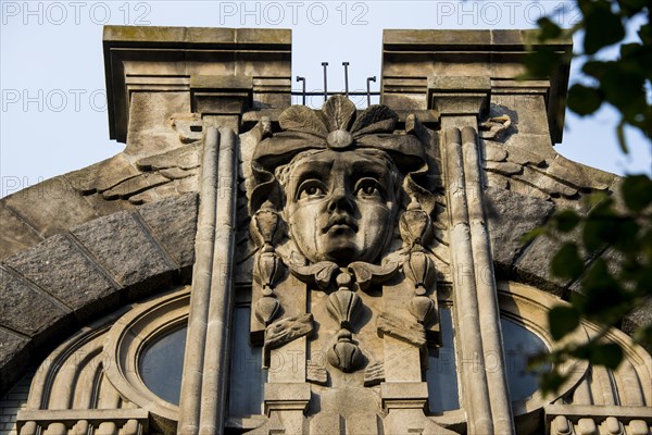 Stalinist architecture in the center of Kiev or Kyiv capital of the Ukraine