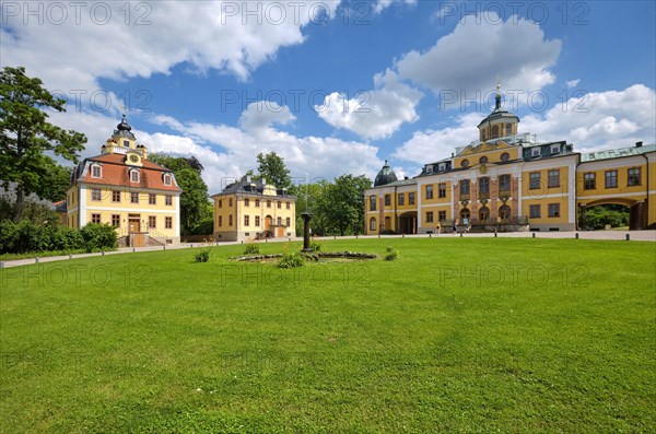 Cavalier houses and palace