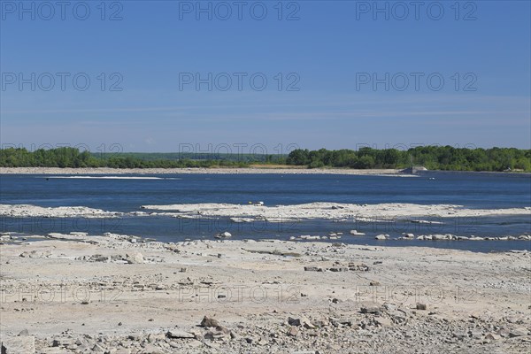 River at low level