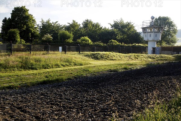 Observation tower of the border troops of the GDR