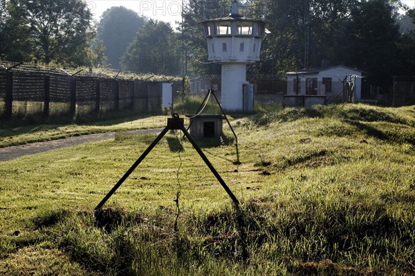 Observation tower of the border troops of the GDR