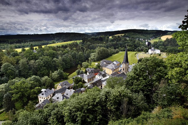 Saale valley