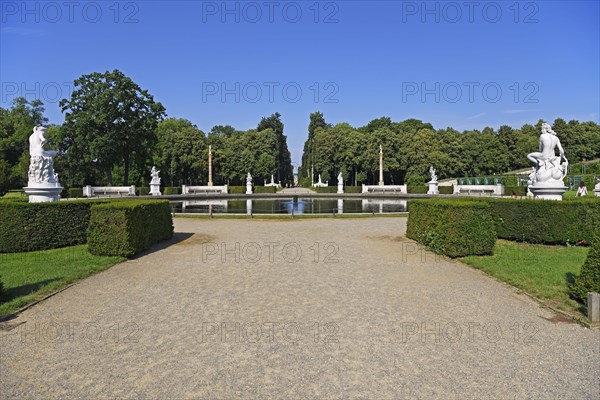 French Garden at Sanssouci Palace