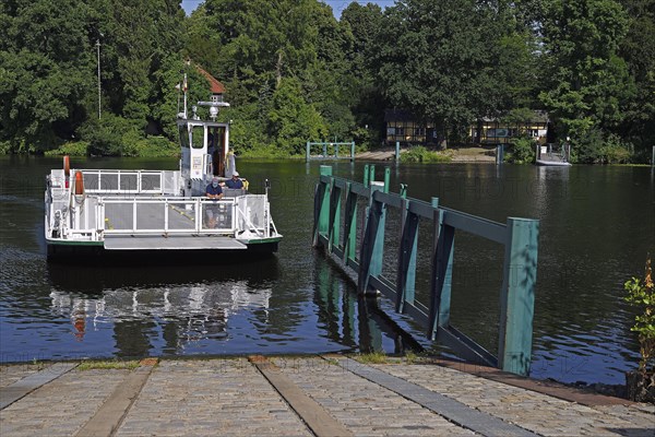 Ferry between Berlin Wannsee and Pfaueninsel