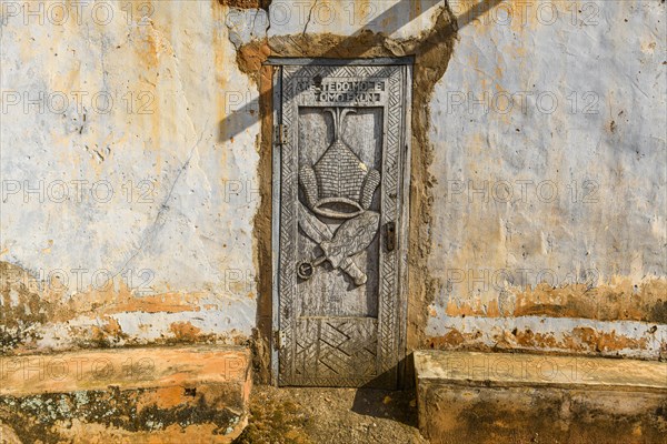 Door leading in the harem of the King´s palace