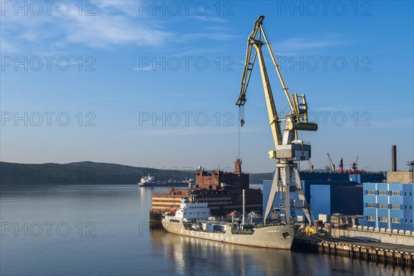 Rusatom port in Murmansk