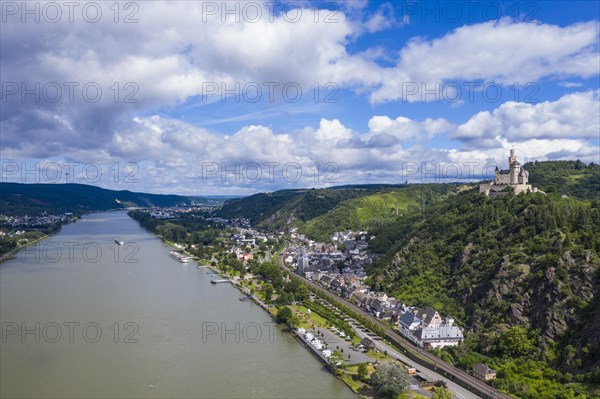 Marksburg overlooking the Rhine