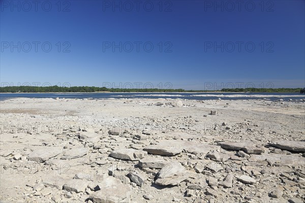River at low level