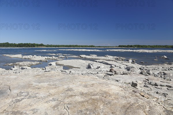 River at low level