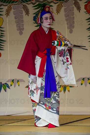 Traditional dressed dancers