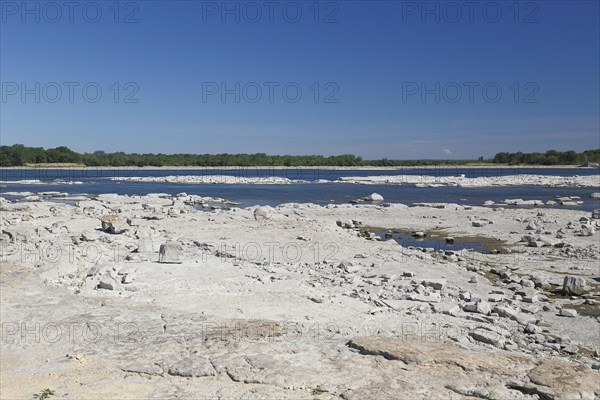 River at low level