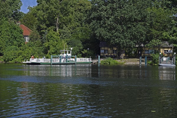 Ferry between Berlin Wannsee and Pfaueninsel