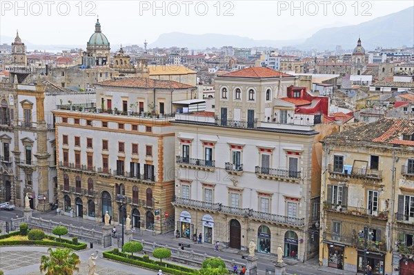 View over Palermo from the Cathedral of Palermo