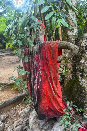 Voodoo scultpures in the Unesco site Osun-Osogbo Sacred Grove