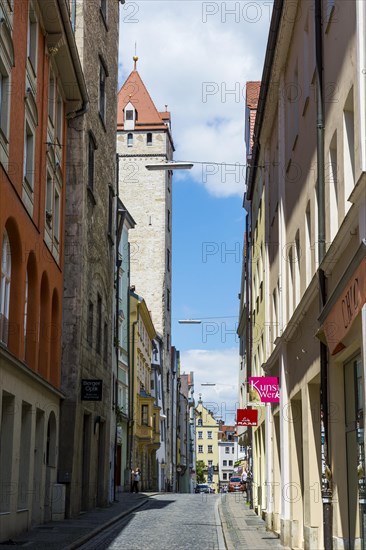 Medieval patrician houses in the Unesco world heritage sight