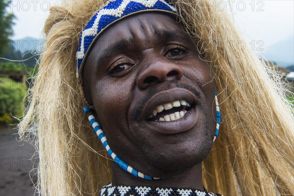 Friendly man at a Ceremony of former poachers