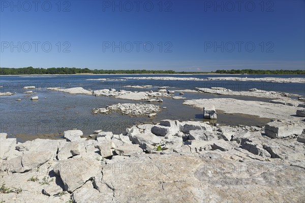 River at low level