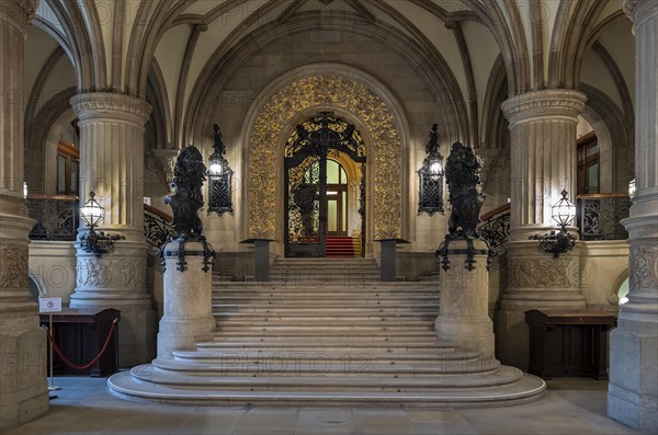 Portal in Hamburg City Hall