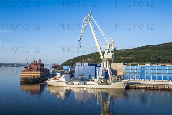 Rusatom port in Murmansk