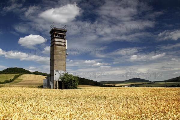 Observation tower of the GDR border troops