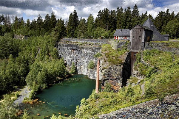 Goepeschachtl plant and flooded opencast mine