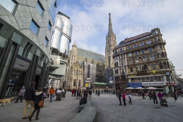 The Stephansdom in Vienna