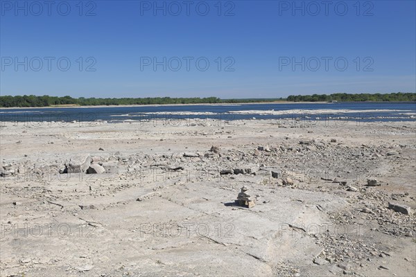 River at low level