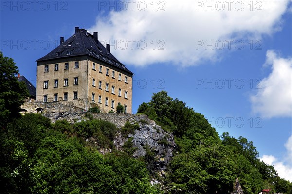 Castle on rocky outcrop